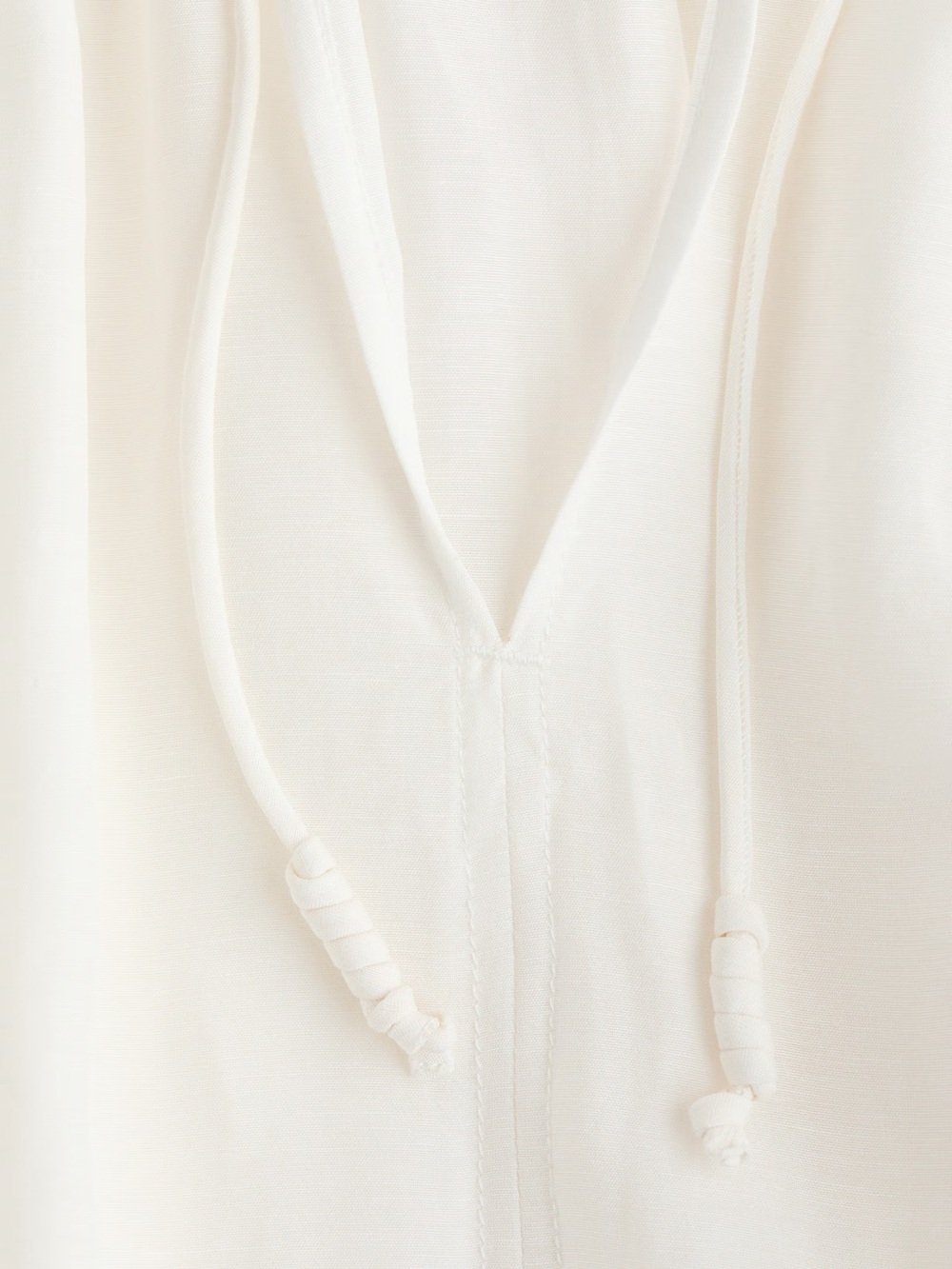 H&M Oversized Linen-Blend Shirt - Picture 8 of 8